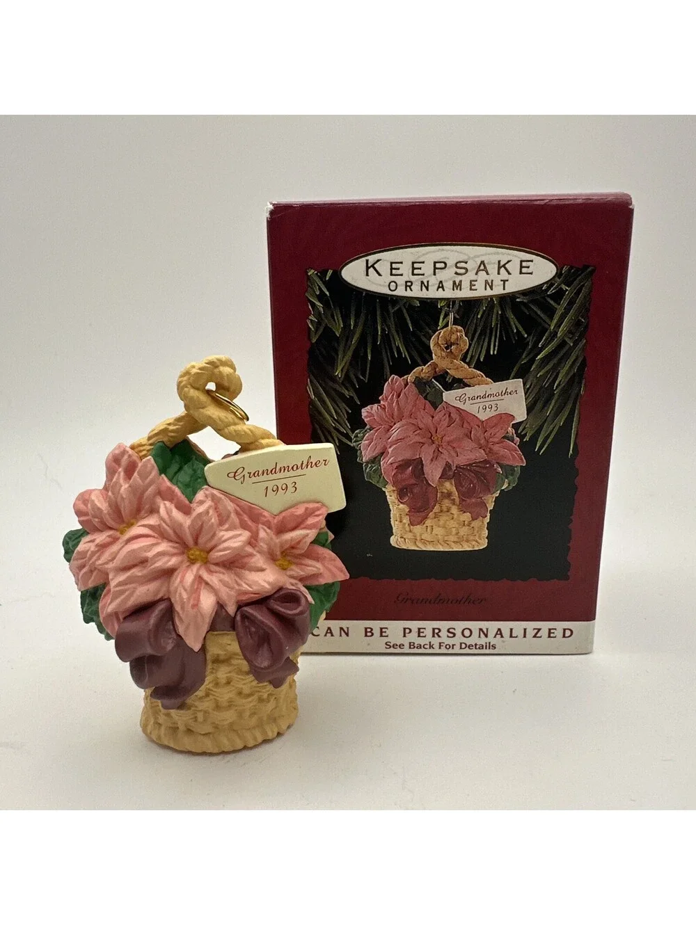 Hallmark Keepsake Ornament 1993 Grandmother Christmas Ornament